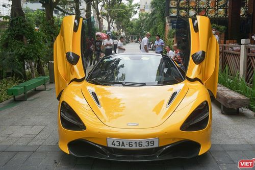 Thiếu gia 16 tuổi ở Đà Nẵng đổi siêu xe McLaren 720S Spider lấy 12 mét lan đột biến
