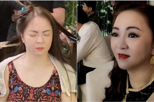CEO Đại Nam được ê-kíp chăm sóc trước lúc livestream, ảnh mặt mộc với khi makeup khác 'một trời một vực'