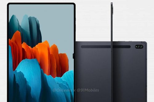 Máy tính bảng mới của Samsung lộ thiết kế tai thỏ