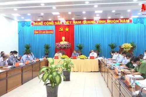 Ban Thường vụ Tỉnh ủy An Giang họp cho ý kiến một số nội dung quan trọng