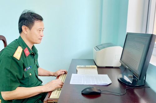 Thiếu tá Lã Thanh Bắc: Trợ lý tuyên huấn tận tụy