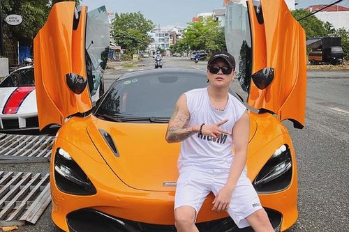 Nam ca sĩ TiTi gây sốt với màn 'cò' McLaren 720S Spider hơn 23 tỷ