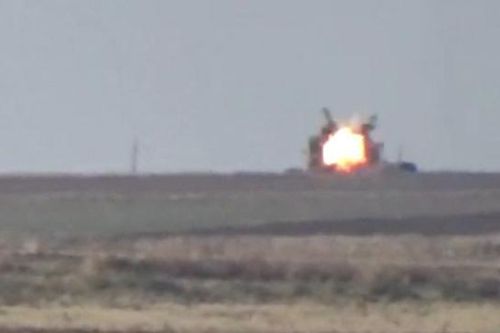 Bị phản công, đoàn xe bọc thép Thổ Nhĩ Kỳ ở Syria thiệt hại nặng