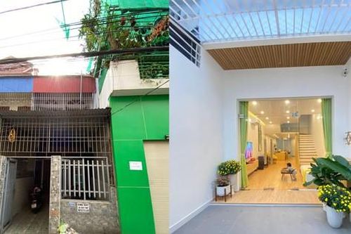 Ngỡ ngàng với hình ảnh ngôi nhà cũ trong ngõ sau khi cải tạo