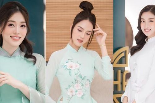 Đỗ Mỹ Linh, Phương Nga và dàn người đẹp đọ sắc với áo dài