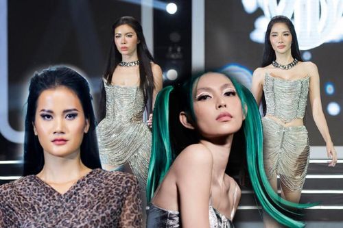 Rộ clip Hoàng Thùy và Minh Tú bị đồng nghiệp đứng trong cánh gà chê bai khi catwalk