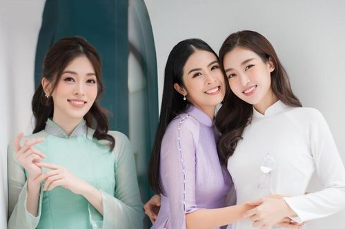 Các nàng hậu Ngọc Hân, Đỗ Mỹ Linh, Phương Nga gây thương nhớ với tà áo dài thướt tha
