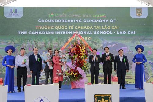 Khởi công xây dựng Trường Quốc tế Canada tại Lào Cai