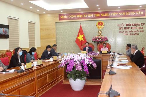 Đoàn ĐBQH Lâm Đồng góp ý cho dự thảo Luật Sở hữu trí tuệ