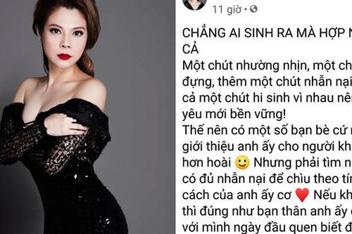 Thanh Thảo nói về chồng sau 5 năm chung sống: 'Không cô nào chịu được quá 1 năm'
