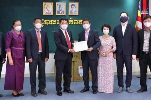 Tiếp tục củng cố quan hệ với tỉnh Kampot và Kep, Campuchia
