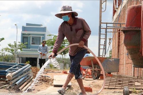 Người dân vùng Dự án sân bay Long Thành xây nhà, đến nơi ở mới