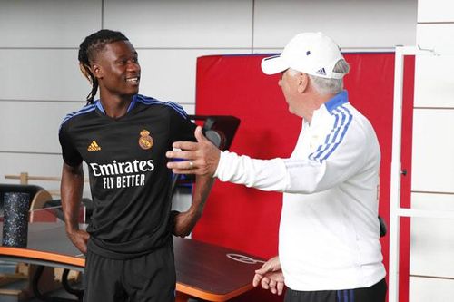 Ancelotti không hề bỏ quên Camavinga