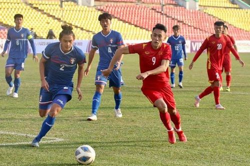 U23 Việt Nam thắng trầy trật U23 Đài Bắc Trung Hoa ở vòng loại U23 châu Á 2022