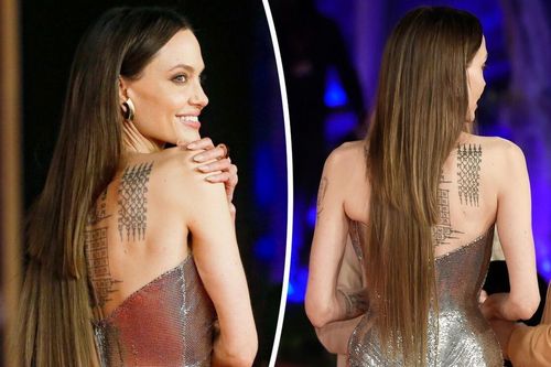 Angelina Jolie ngượng chín người vì kiểu tóc nối 'giả trân' như chổi xể