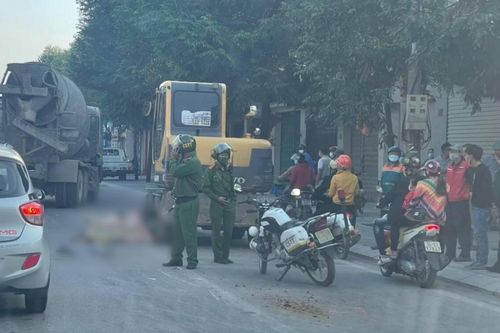Va chạm liên hoàn trên quốc lộ ở Hải Dương khiến 2 học sinh thương vong