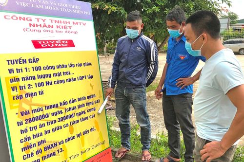 Việc làm cho người trở về từ vùng dịch: Vấn đề cấp thiết
