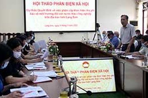 Phản biện xã hội: Góp phần hoàn thiện các chủ trương, chính sáchTin khácXét tặng danh hiệu 'Công dân Lạng Sơn ưu tú': Tôn vinh những tấm gương điển hìnhNỗ lực thực hiện Nghị quyết số 116