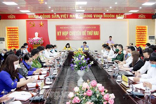 Kỳ họp chuyên đề thứ hai, HĐND huyện Bắc Yên khóa XVIII