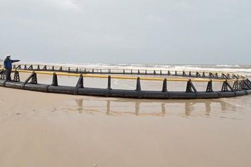 Đời sống Phát hiện vật thể lạ dạt vào bờ biển Điền Lộc