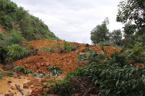 Quảng Ngãi khẩn trương khắc phục sạt lở do mưa lớn kéo dài