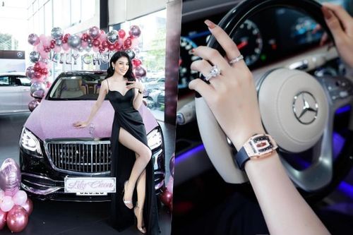 Khoe nhẫn kim cương triệu đô, LiLy Chen giàu cỡ nào?