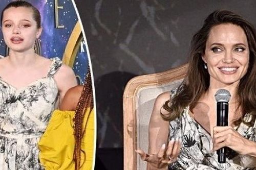 Thích mặc váy của mẹ, các con của Angelina Jolie xinh đẹp trên thảm đỏ