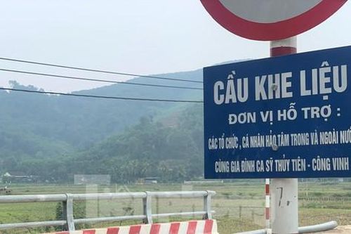 Sự thật về 2 cây cầu ca sĩ Thủy Tiên từ thiện ở Nghệ An