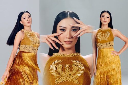 Set đồ ấn tượng, giàu ý nghĩa và chuẩn màu phong thủy Miss Universe của Kim Duyên được khen nức nở