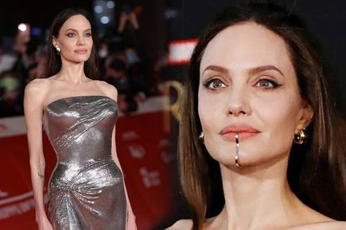 Sau 8 năm làm lại ngực, Angelina Jolie sải bước thảm đỏ, câu chuyện đằng sau gây xúc động