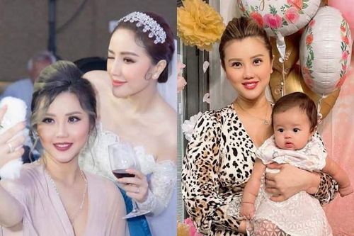 Chị ruột hiếm khi xuất hiện của Bảo Thy đẹp mướt mắt trong lễ rửa tội của con gái