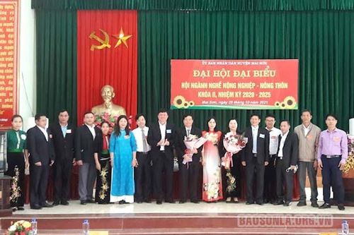 Đại hội Hội ngành nghề nông nghiệp nông thôn huyện Mai Sơn khóa II