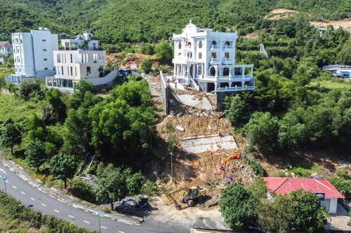 Nhiều biệt thự ở dự án Nha Trang Sea Park xây sai phép