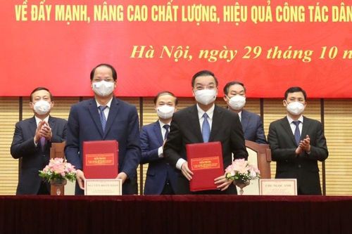 Chủ tịch UBND TP Hà Nội Chu Ngọc Anh: Làm tốt công tác dân vận chính quyền giúp củng cố niềm tin của Nhân dân