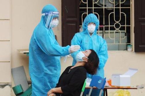 Thị trấn Quốc Oai ở cấp độ dịch cao nhất - màu đỏ