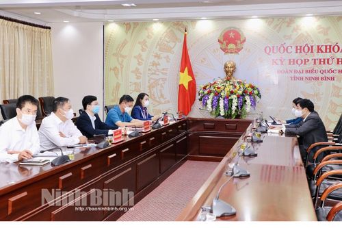 Kỳ họp thứ hai, Quốc hội khóa XV: Thảo luận trực tuyến về một số dự án luật, tờ trình, báo cáo