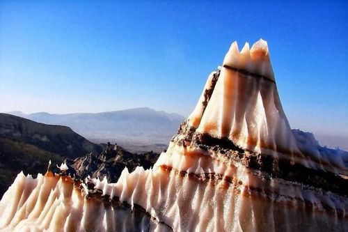 Vẻ đẹp nguyên sơ và cấu trúc tự nhiên độc đáo ở nơi 'mặn nhất' Iran