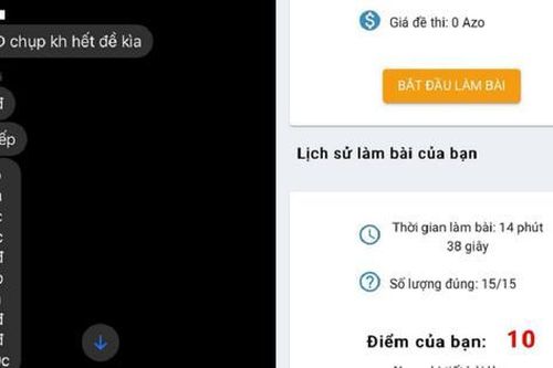 Nam sinh khoe 'bí kíp' không cần làm vẫn được 10 điểm kiểm tra online, dân mạng tranh cãi