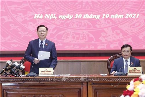 Chủ tịch Quốc hội dự Hội nghị lấy ý kiến vào nội dung dự án Luật Thủ đô (sửa đổi)