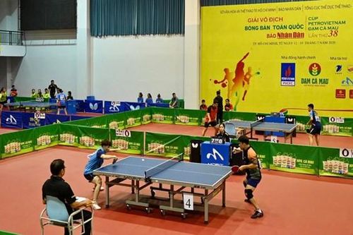 Giải bóng bàn vô địch quốc gia 2021 có thể không đón khán giả