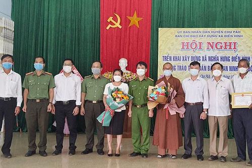 Chư Păh: Xây dựng điển hình trong phong trào 'Toàn dân bảo vệ an ninh Tổ quốc'