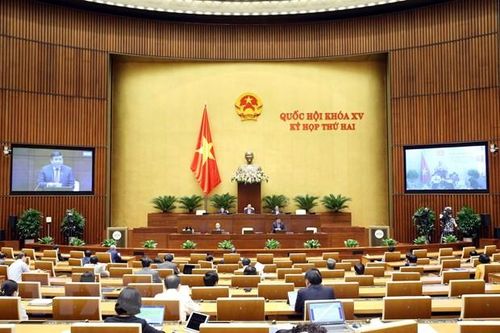 Kỳ họp thứ hai, Quốc hội khóa XV: Thảo luận trực tuyến về vấn đề cơ cấu lại nền kinh tế, quy hoạch sử dụng đất quốc gia