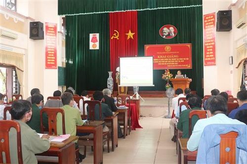 Hội Cựu chiến binh tỉnh tập huấn nghiệp vụ cho cán bộ cơ sở