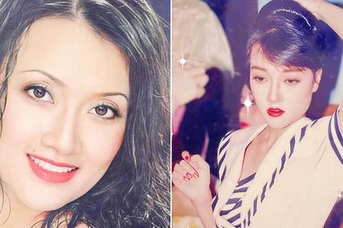 Bất ngờ trước nhan sắc xinh đẹp thời trẻ của danh hài Vân Dung