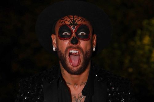 Tạo hình Halloween của Neymar, Kylian Mbappe