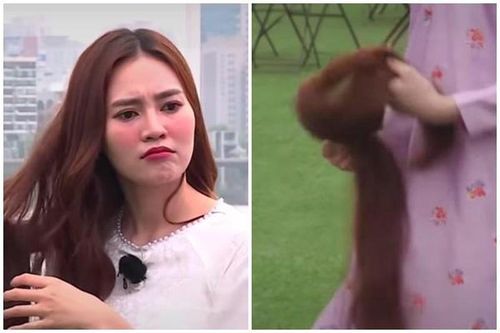 Lan Ngọc ngã rơi cả 'ngói', nhìn nắm tóc mà muốn lịm đi