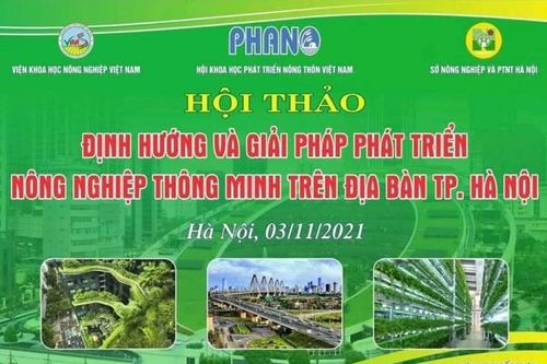 Hà Nội: Tìm giải pháp cho phát triển nông nghiệp đô thị thông minh