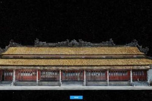 Văn hóa - Nghệ thuật Thông tin văn hóa Tham quan điện Thái Hòa bằng công nghệ thực tế ảo