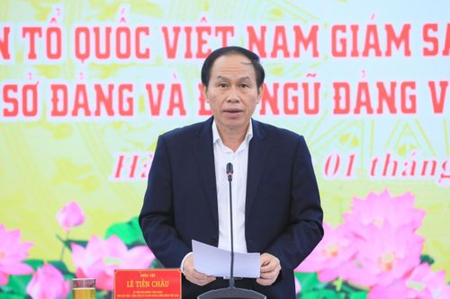 Nâng cao vai trò giám sát, tham gia góp ý xây dựng tổ chức cơ sở Đảng và đội ngũ đảng viên