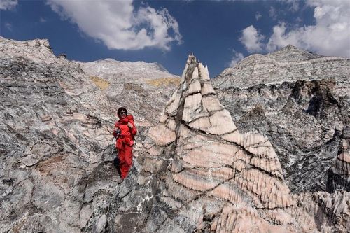Khám phá vòm muối độc đáo dài 12 km ở Iran